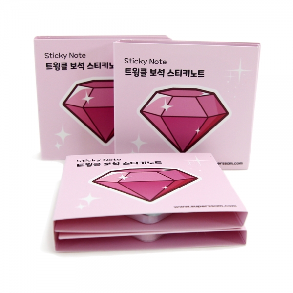 T셀파몰,[슈퍼쌤]트윙클 보석 스티키노트