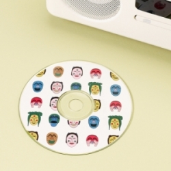 [학생선물] 하회탈B CD스티커