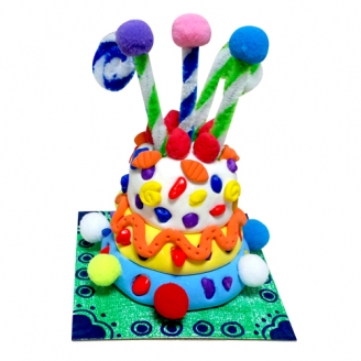 [만들기] 클레이생일케익만들기