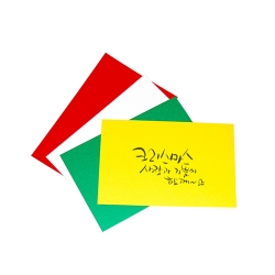 [만들기] 크리스마스 캘리엽서 (옵션선택)