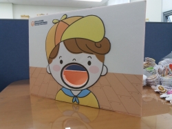 [학습교구] 식사 예절 펠트 스탠드