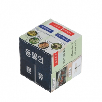 [만들기] 동물의 분류 알아보기 종이 매직큐브 만들기(5인용)
