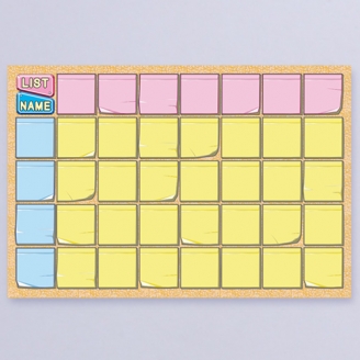 [학습교구] 영어 배경판-O·X· name Card 배경판