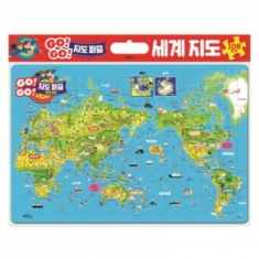 [도서] 계림북스 go!go! 지도퍼즐 세계지도(108조각)