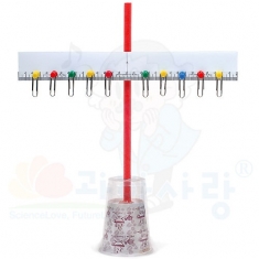 [학습교구] 간이양팔저울만들기(5인용)