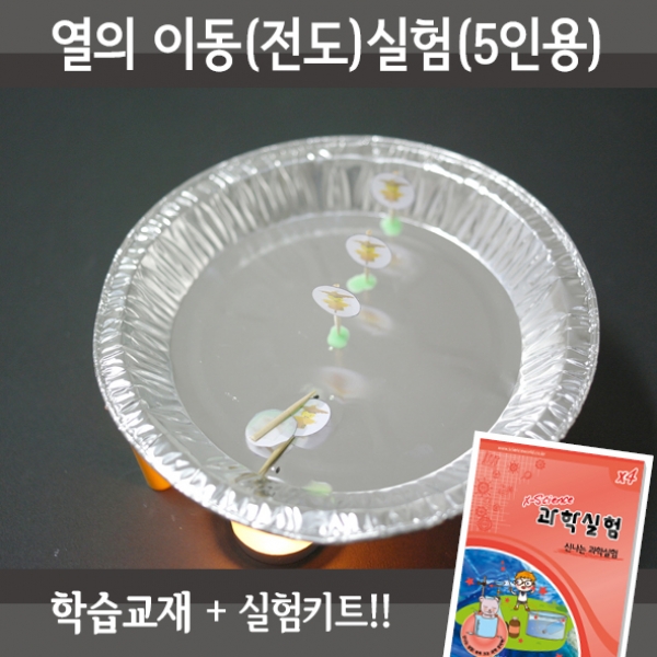 [학습교구] 열의이동실험(전도실험)(5인세트)