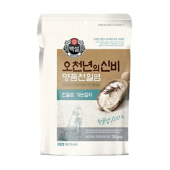 [과학교구] 오천년의 신비 명품천일염(가는입자) 소금 250g