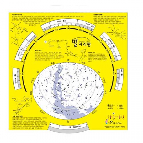 [과학교구] 종이 별자리판 조립키트(10인용)