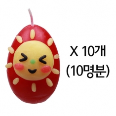 [만들기] 부활절 달걀 양초 꾸미기 10개 세트