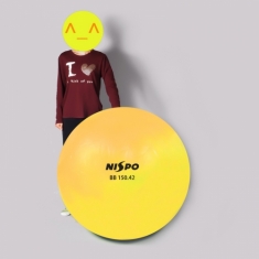 [학습교구] PVC 큰공굴리기 공 150cm