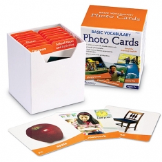 [학습교구] 기초 어휘 포토 카드 Basic Vocabulary Photo Card Set EDU 6079