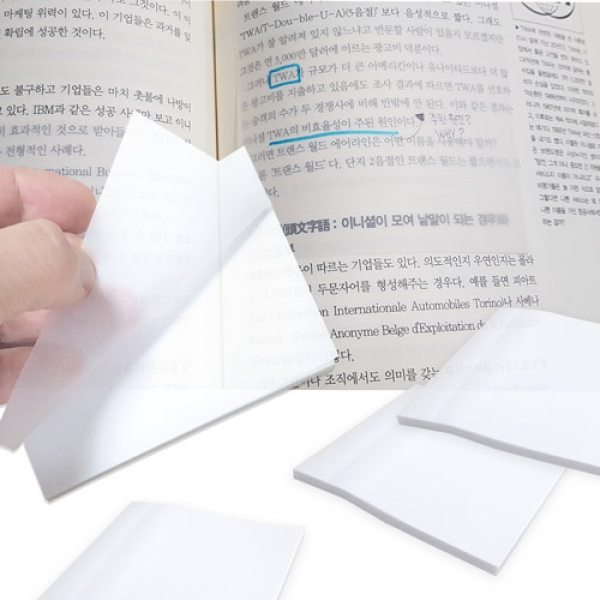 [5+1] 두두엠 반투명 점착 메모지(3sizes)