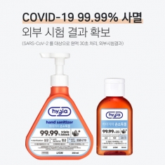 [보건용품] 하이지아 휴대용 손소독겔 250ml