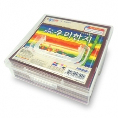종이나라 500매 우리 한지 (케이스) 15*15 (무늬)