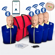 [명문의료기][4Pack] 성인형 심폐소생술 마네킹 (블루투스형)