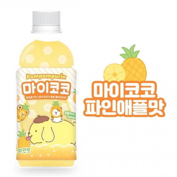 [학급운영] 폼폼푸린 마이코코 파인애플맛 340ml