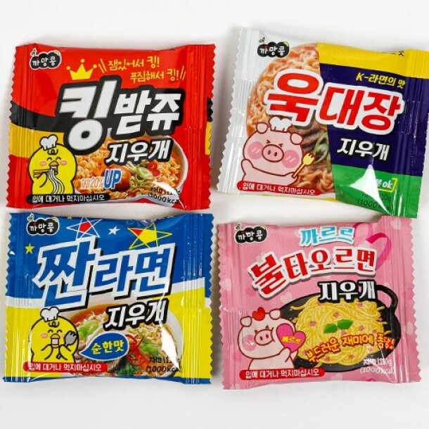 T셀파몰,500라면지우개3탄_24입