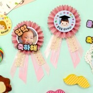[만들기] 페이퍼 카네이션 브로치 1set