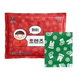 국내 생산 마이 프렌즈 대용량 포켓 핫팩 손난로 100g