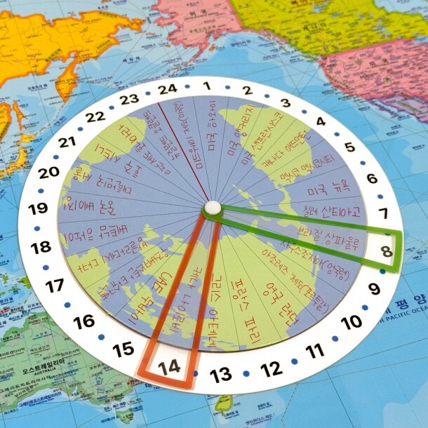 [클래셋] 지구의 경도와 세계 시간