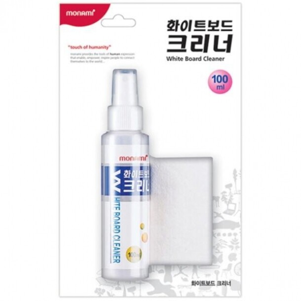 화이트보드 크리너 분사형 100ml 모나미