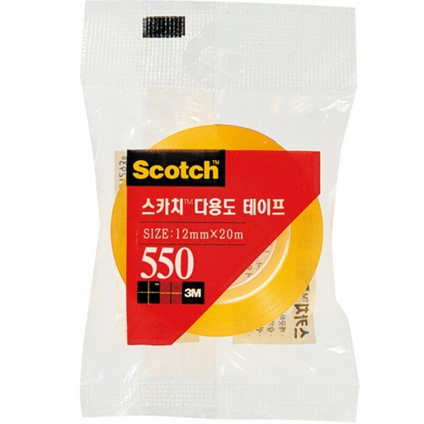 스카치 테이프 리필 550R 12mmX20M 3M