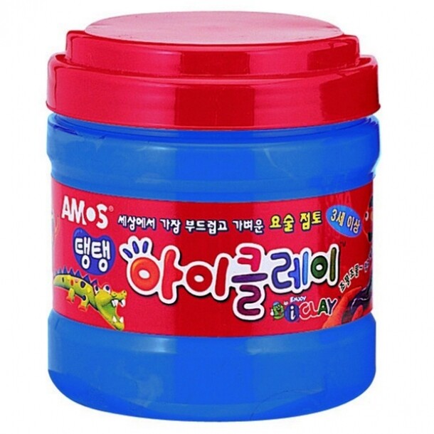 탱탱 아이클레이 버켓 400g 파랑