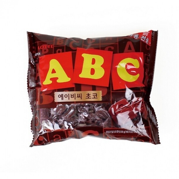 ABC초콜렛 187g 롯데제과