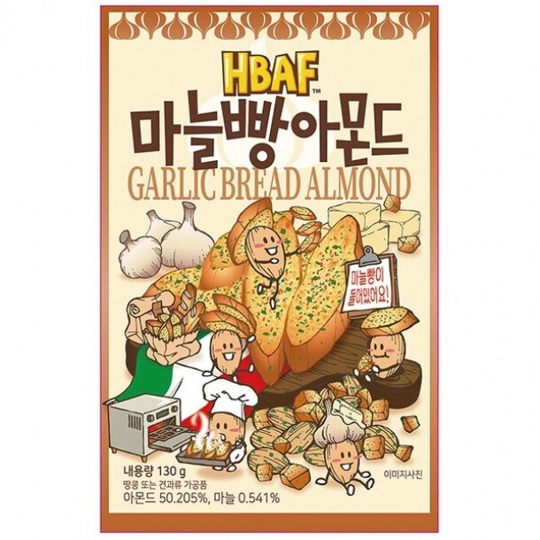 마늘빵 아몬드 120g 길림양행