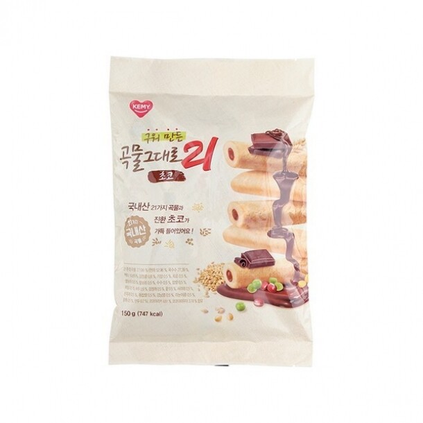 구워만든 곡물그대로21 초코 150g 개미식품