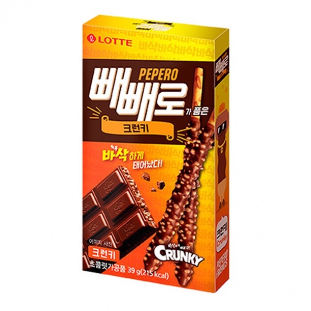 빼빼로크런키 39g 롯데