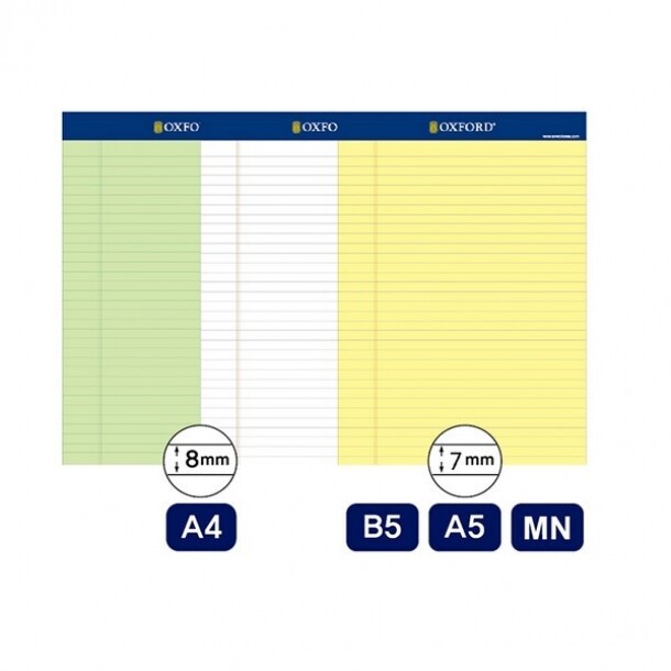 리갈패드 B5 흰색 50매 옥스포드 A11