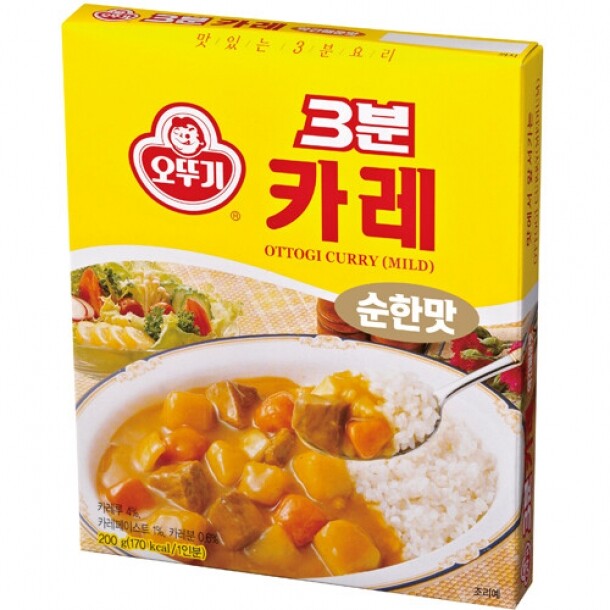 3분 카레 매운맛 200g 오뚜기