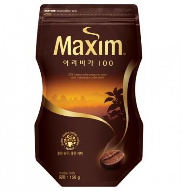 맥심 아라비카 커피 도이백 150g 동서식품