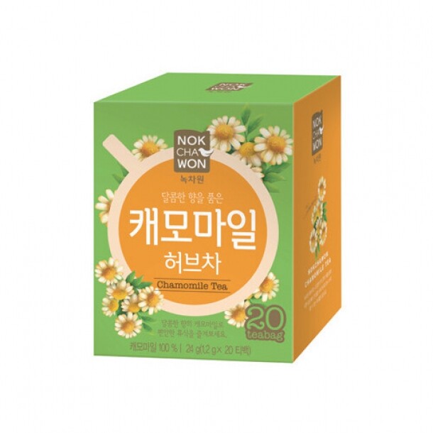 캐모마일 허브티 1.2gx20T 녹차원