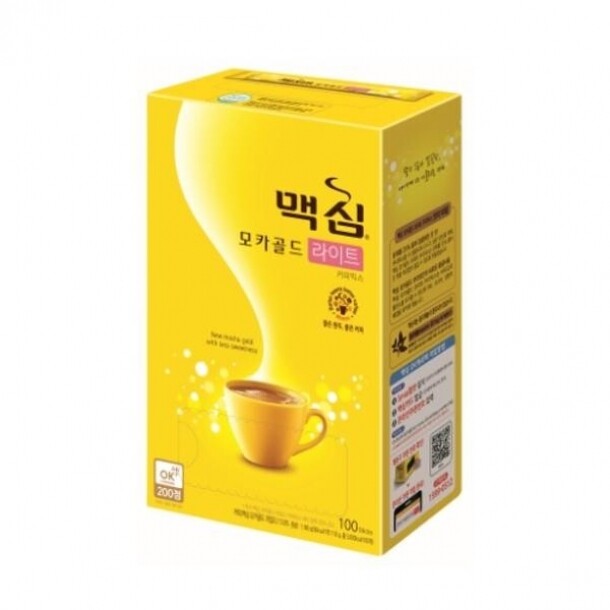 맥심 모카골드 라이트 커피믹스 11.8gX100T 동서식품