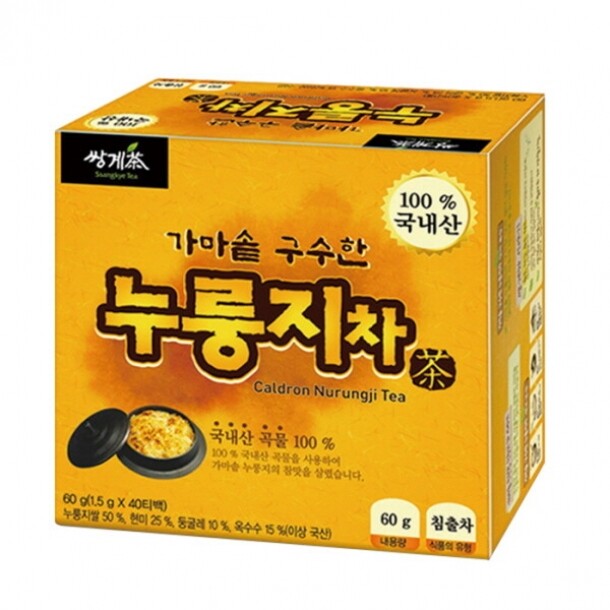 김동곤 명인이 만든 누룽지차 1.5gX40T 쌍계명차