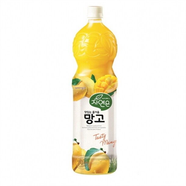 자연은 70일 망고 1.5L 웅진식품