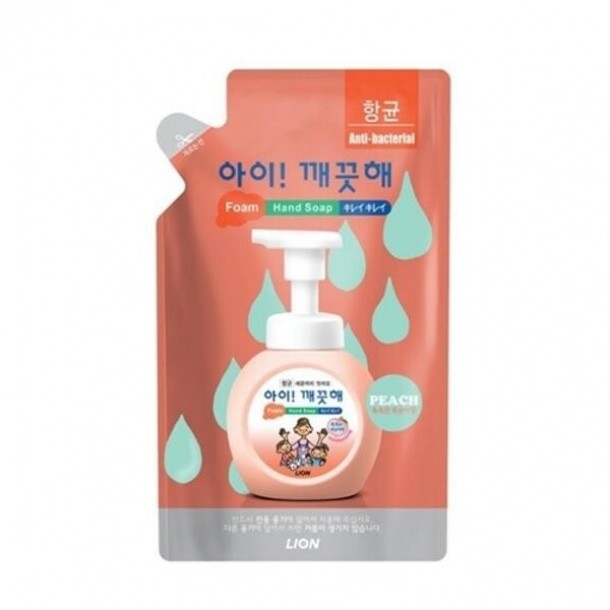 아이깨끗해 핸드워시 리필 모이스처복숭아 200ml