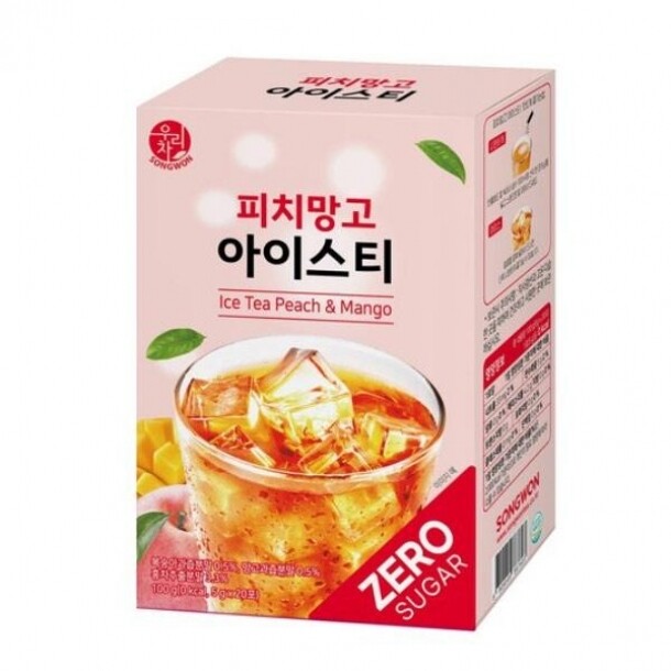 피치망고 아이스티 제로슈가 5gx20T 송원식품