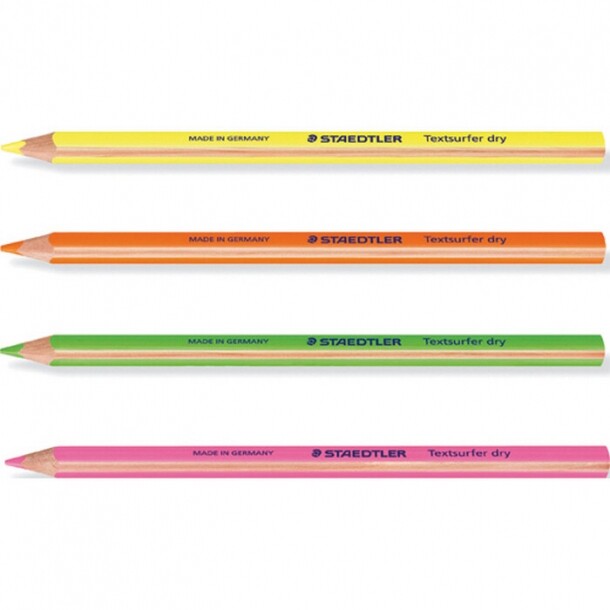 잉크젯용형광펜 노랑 128 64-1 1자루 STAEDTLER