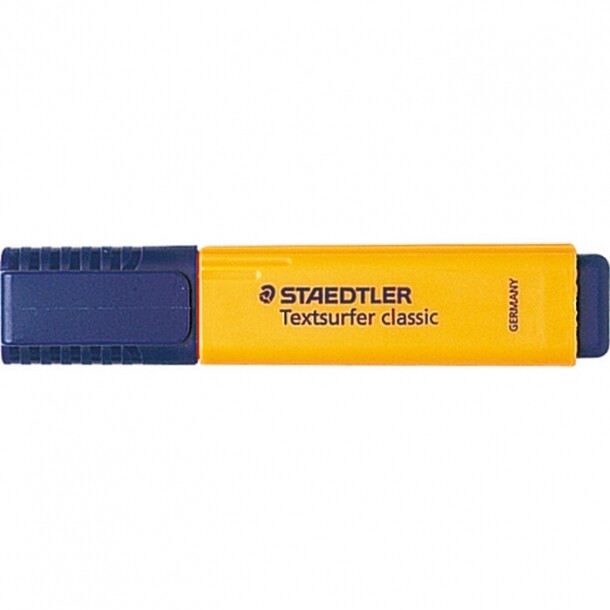 형광펜 주황 364-4 1자루 스테들러 STAEDTLER