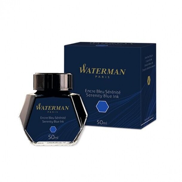 병잉크 청 50ml WATERMAN