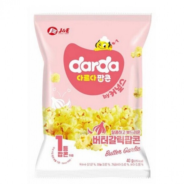 다르다 갈릭버터 팝콘 40g 소 제이앤이