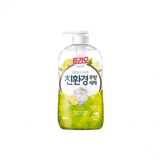 트리오 베이킹소다 담은 친환경 주방세제 라임향 680ml