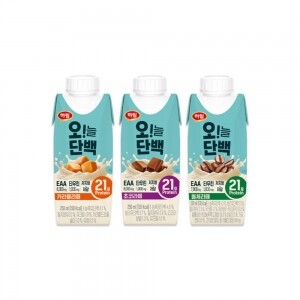 [하림] 오늘단백 카라멜/초코/돌체 라떼 250ml 12개(각 4개)